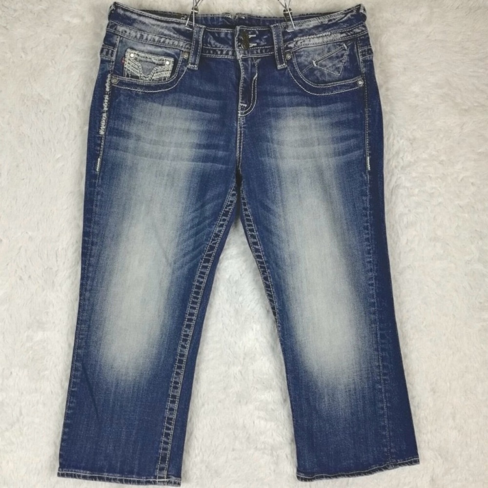 Women’s Vigoss Chelsea Style Capri Jeans Size 11/12